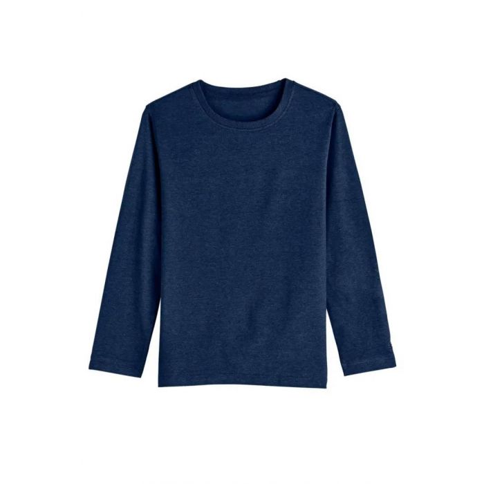 Coolibar - UV Shirt for children - Long sleeve - Coco Plum Everyday - Solid - Navy