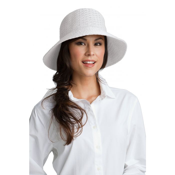 Coolibar - Marina Sun Hat- white