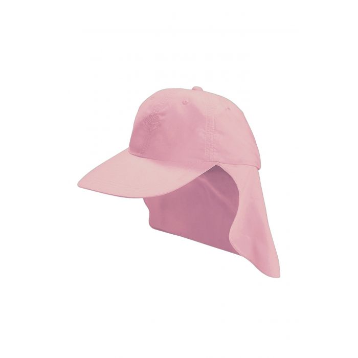 Coolibar - UPF 50+ Child All Sport Flap Sun Hat- Pink