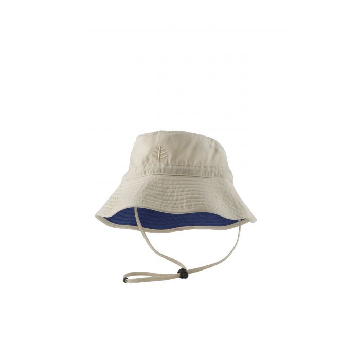 Coolibar - UV Bucket hat with chin strap for toddlers - Taylor - Tan