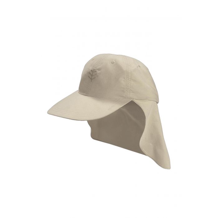 Coolibar - UPF 50+ Child All Sport Flap Sun Hat- Grey