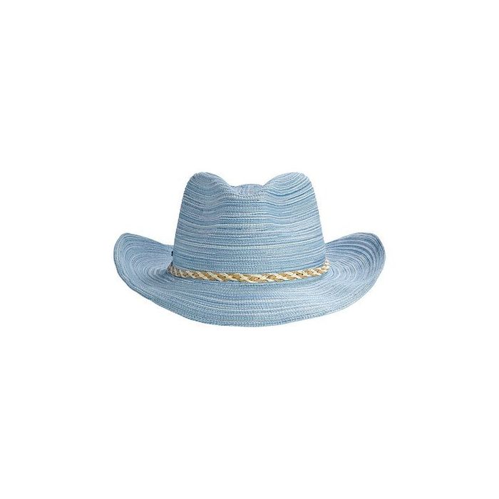 Coolibar - UPF 50+ cowboy Sun Hat- blue