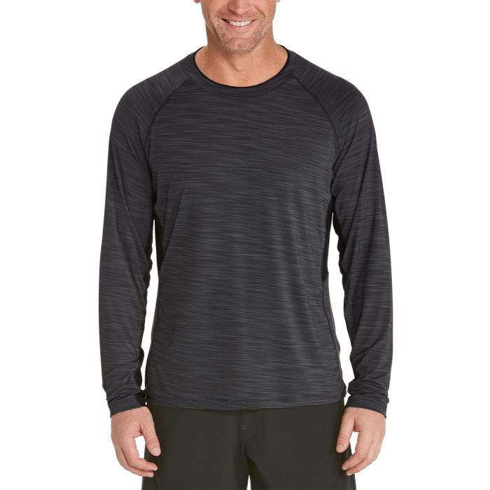 Coolibar - UV Swim Shirt for men - Longsleeve - Ultimate Rash - Graphite