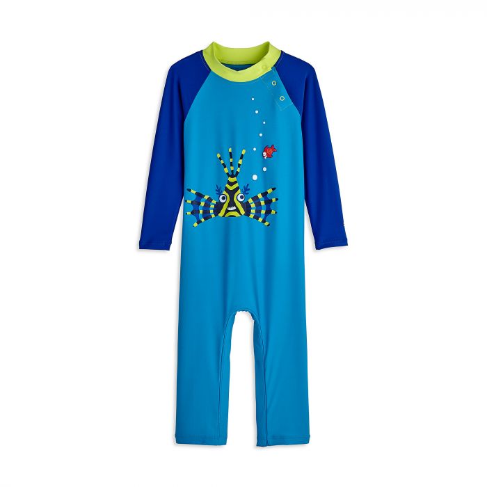 Coolibar - UV swimsuit for babies - Blue Lion Around