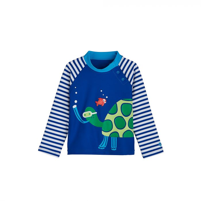 Coolibar - UV swim shirt for babies - Snorkelling Sea Turtle