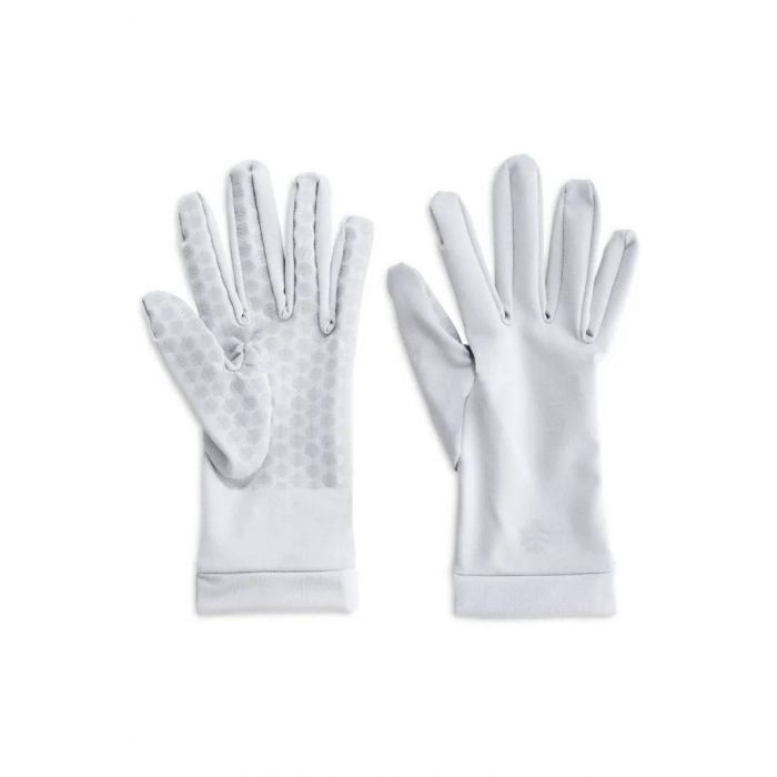 Coolibar - UV Sun Gloves for adults - Sawyer - White