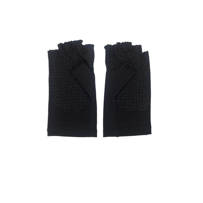 Coolibar - UV resistant fingerless gloves - Black