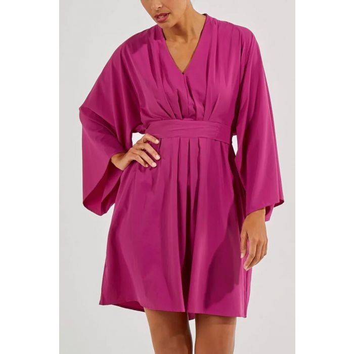 Coolibar - UV Cover-Up Tunic for women - Navia - Solid - Warm Angelica 