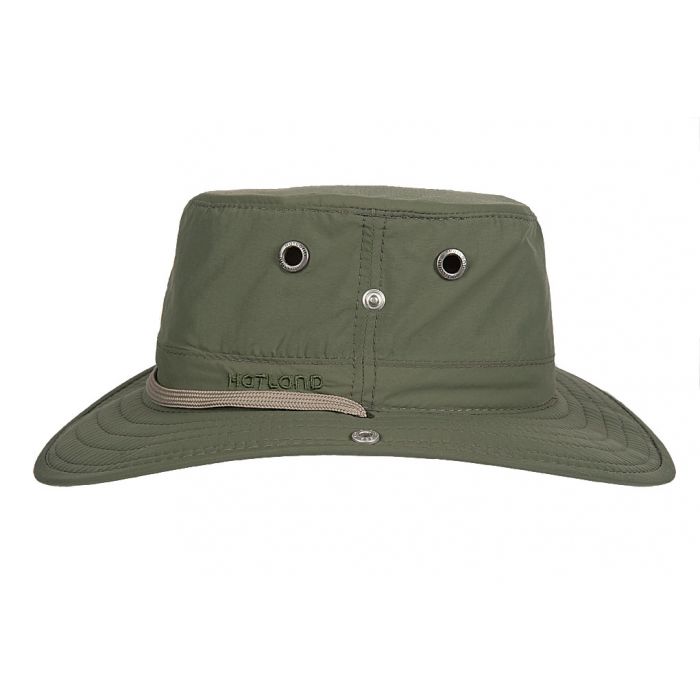 Hatland - UV Boonie hat for men - Radford Supplex - Olivegreen