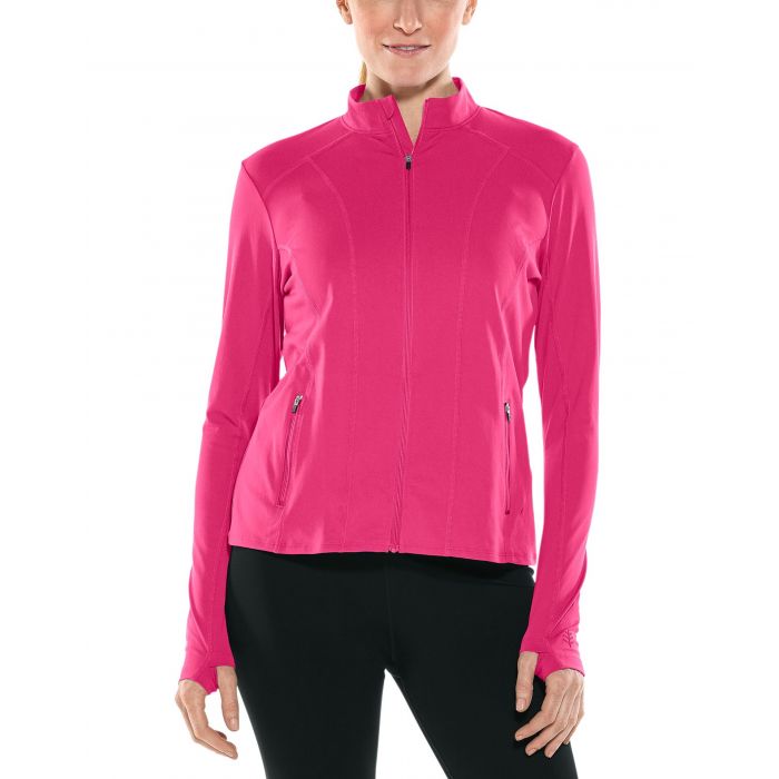 Coolibar - UV Swim Jacket for women - Malawi - Jazzy Pink