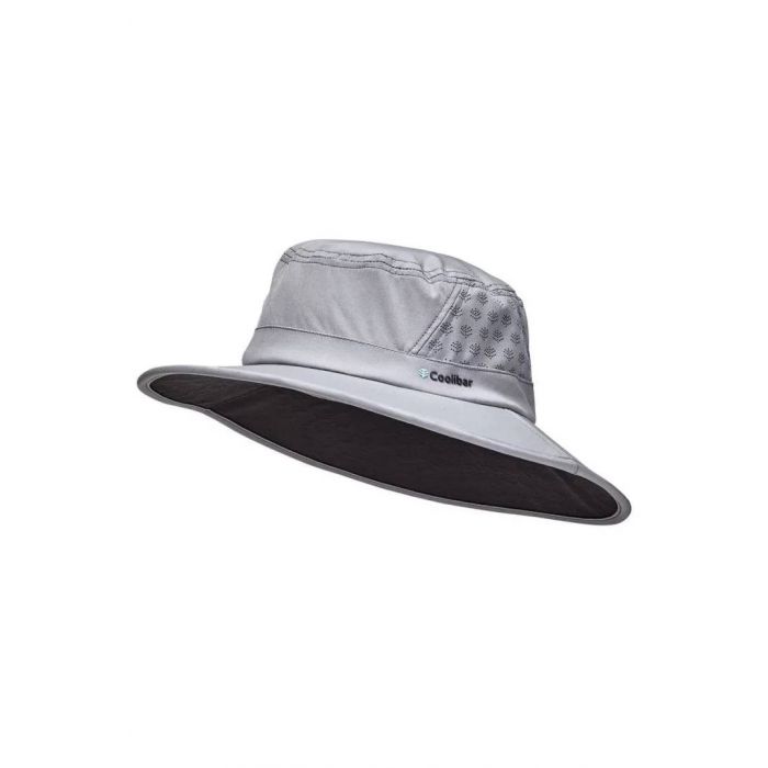 Coolibar - UV Golf Hat for adults - Fore - Steel Grey 