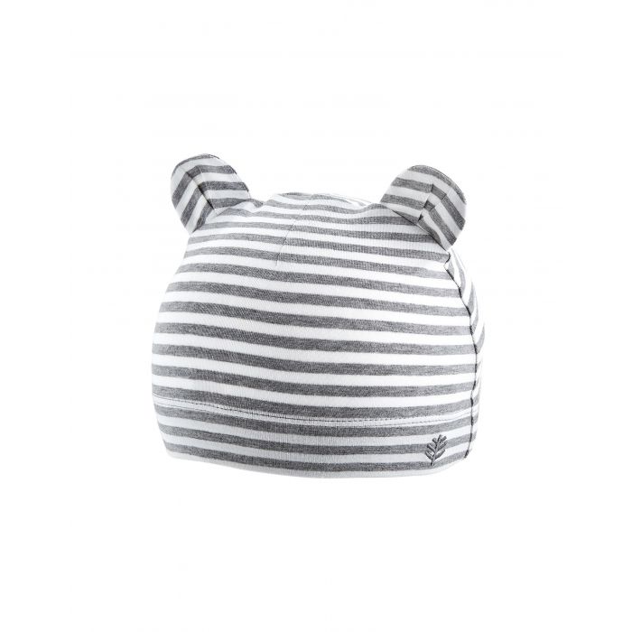 Coolibar - UV resistant babyhat - Critter Fauna - Grey/White