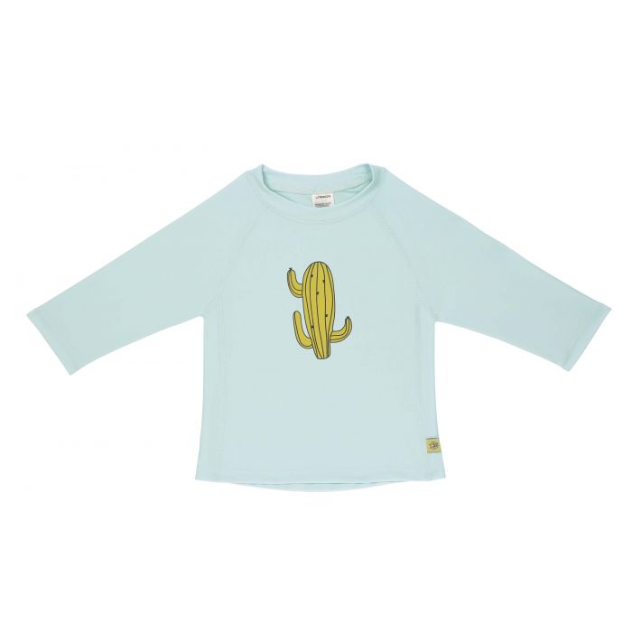 Lässig - Kids' UV swim shirt - long-sleeve - Cactus - light blue