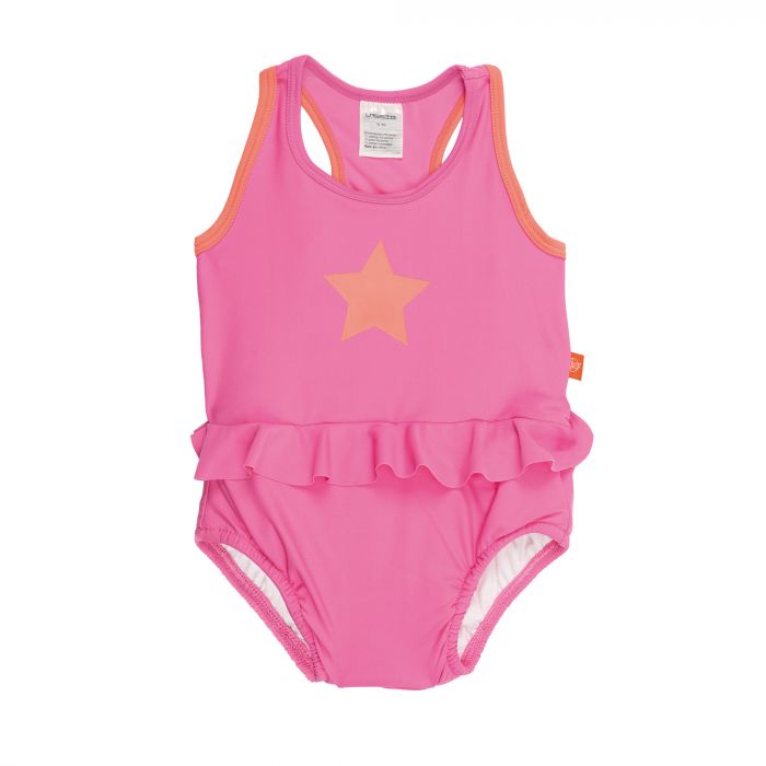 Lässig - Swimsuit with integrated swim diaper - Light pink