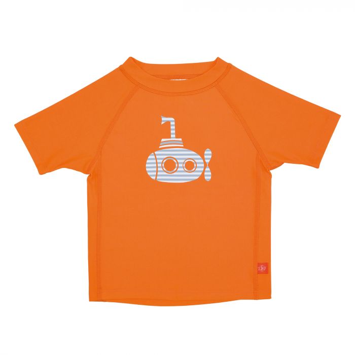 Lässig - UV swim shirt for children - Submarine - Orange