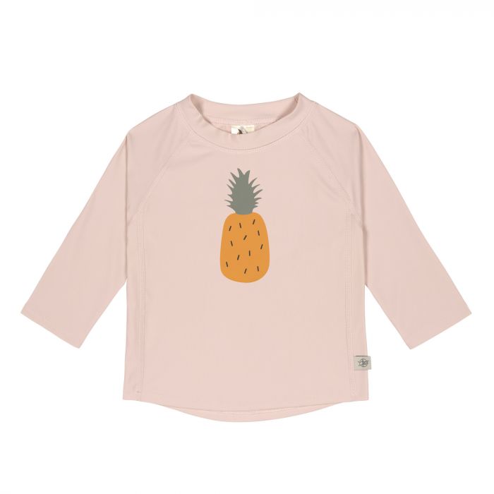 Lässig - UV rashguard with long sleeves for kids - Pineapple - Powder pink