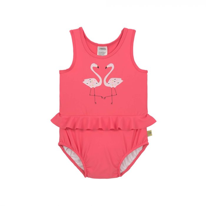 Lässig - Girl's UV bathing suit - Flamingo - hot pink