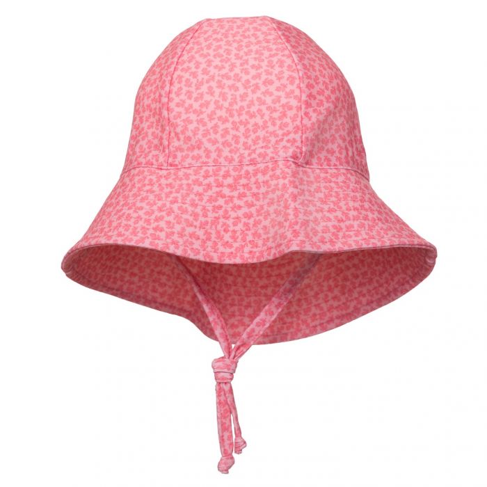 Petit Crabe - UV Sun hat for children - Flowers - Pink