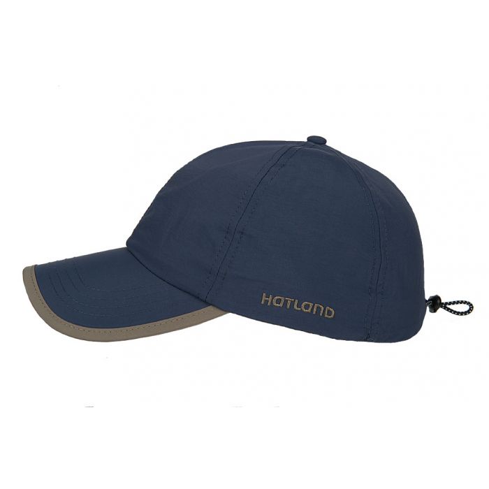 Hatland - UV sun cap for men - Stef Anti-Mosquito - Slate blue
