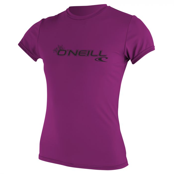 O'Neill - Women's UV shirt - short-sleeve slim fit - pink