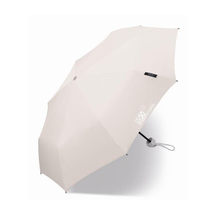 Happy Rain - Super mini umbrella with UV protection - Manual - Grey