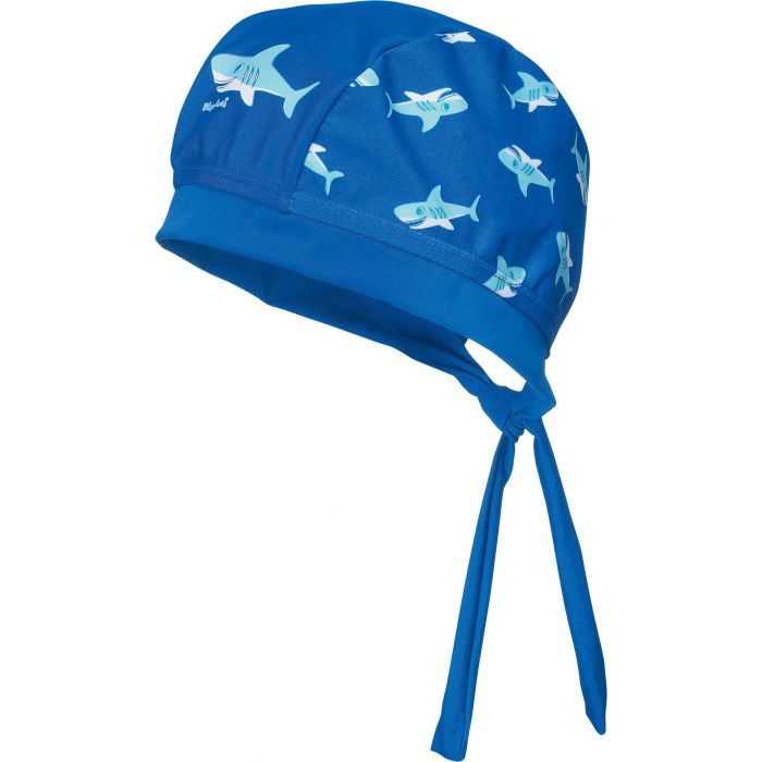 Playshoes - UV swim bandana for boys - Shark - Blue