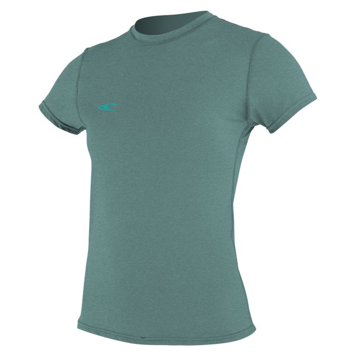 O'Neill - Women's hybrid UV shirt - short-sleeve slim fit - euca