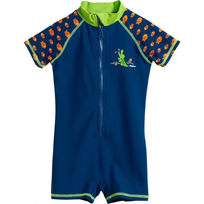 Playshoes - UV swimsuit for boys - Crocodile - Blue
