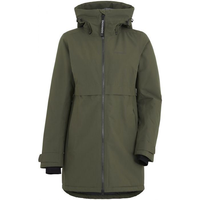 Didriksons - Raincoat 4 Deep - Helle | UV-Fashions - for Green Parka women