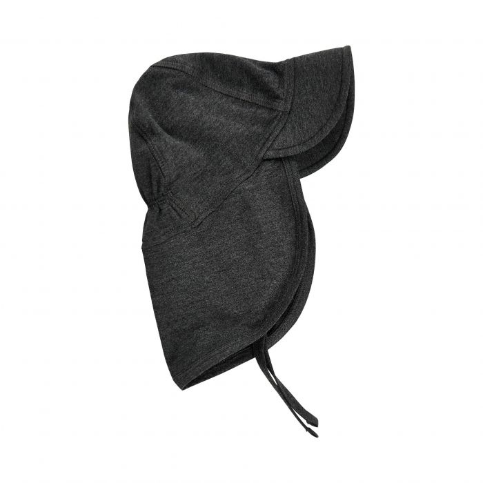 Minymo - UV Summer hat for babies - Bamboo - Dark Grey Melange