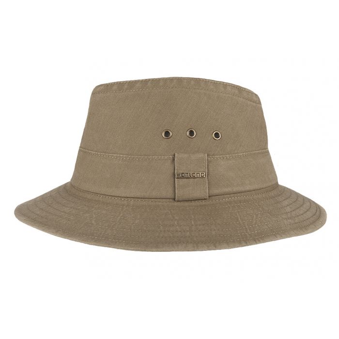 Hatland - UV Bucket hat for men - Wishmen - Olivegreen