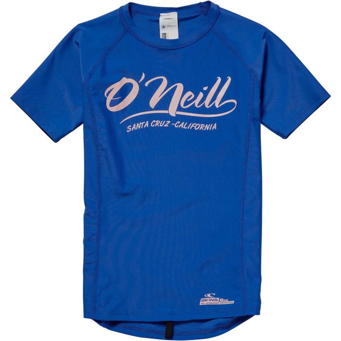 O'Neill - UV swim shirt for girls - Neon dark blue