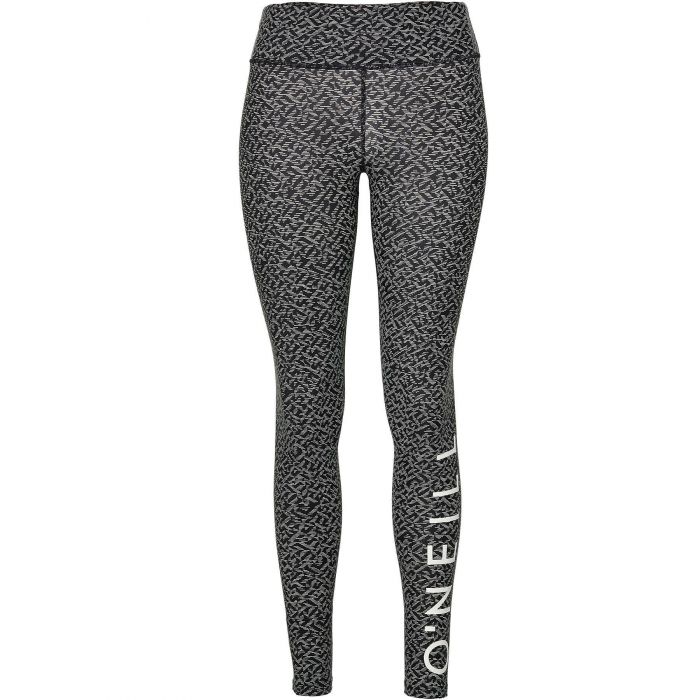 O'Neill - UV leggings for women - Black AOP / white