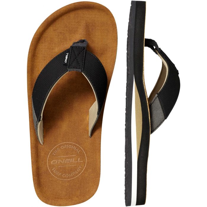 O'Neill - Flip-flops for boys with suede look - Chad - Tobacco Brown
