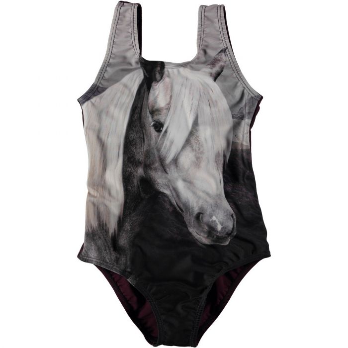Molo - UV swimsuit for children - Nika - Horse print 