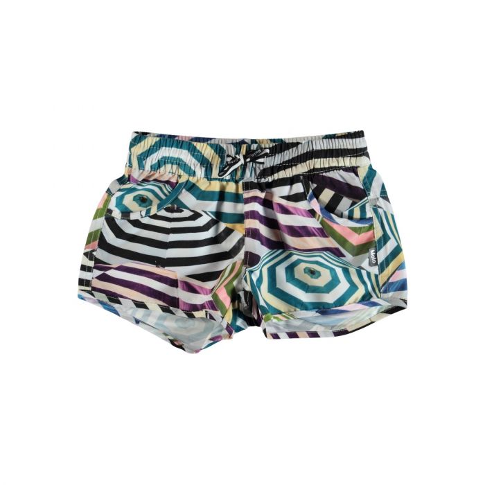 Molo - Swim shorts for children - Nalika - Parasol print