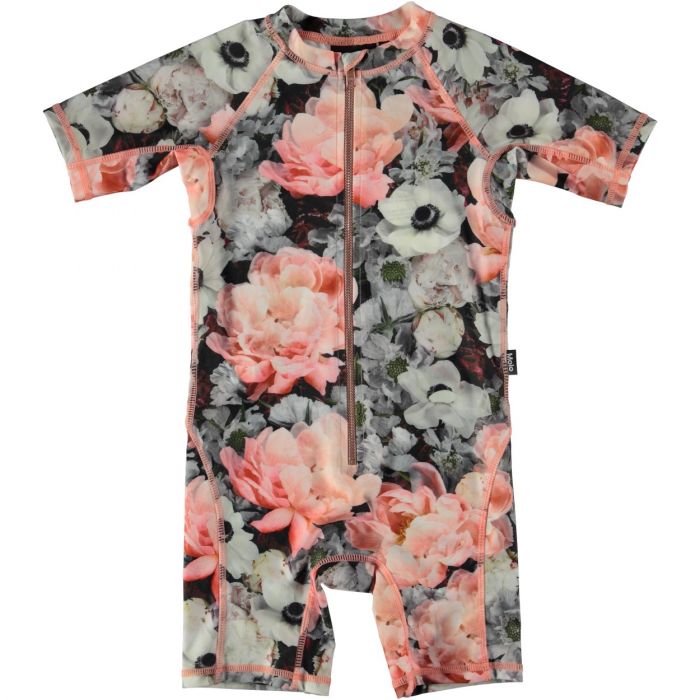Molo - UV swimsuit for children - Neka - Blossom print