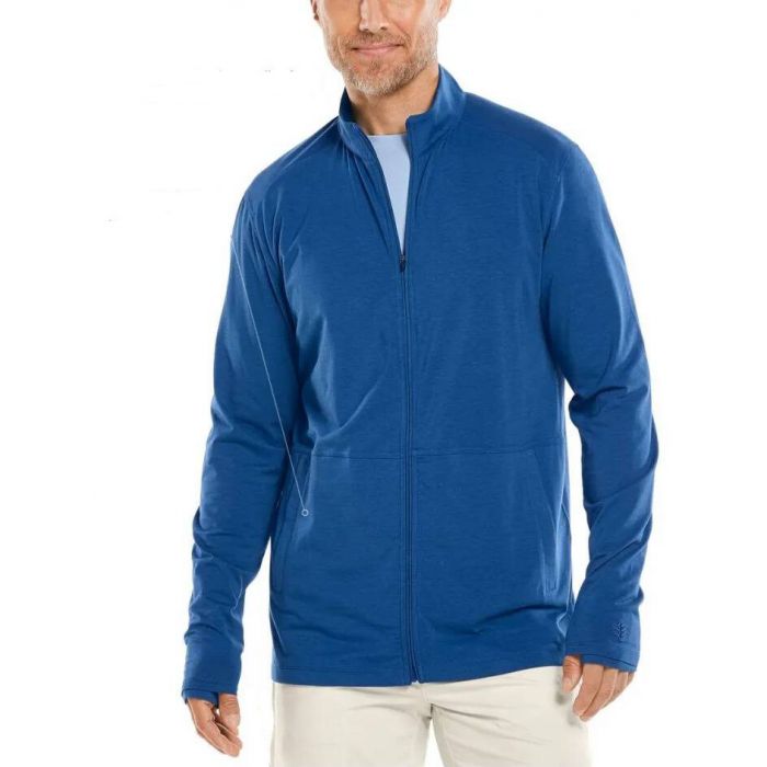 Coolibar - UV Jacket for men - Sonara - Rio Blue
