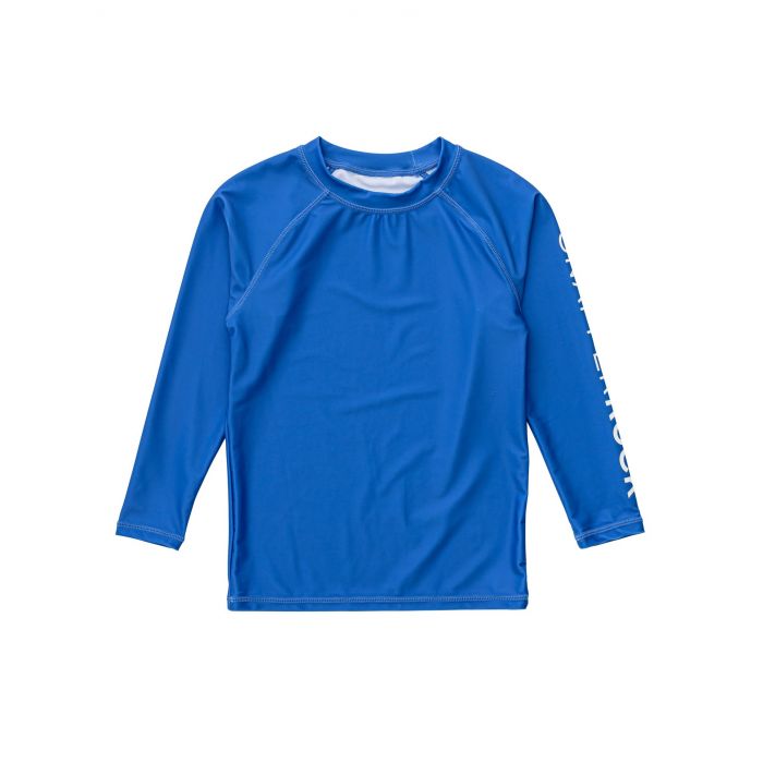 Snapper Rock - UV Rash Top for kids - Long sleeve - Penguin Blue