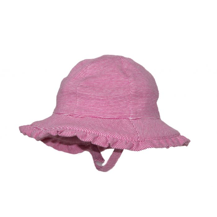 Rigon - UV sun hat for babies - Bella - Pink stripes