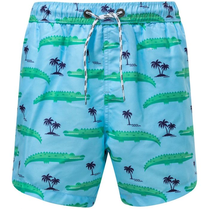 Snapper Rock - Boardshorts for boys - Croc Island - Blue