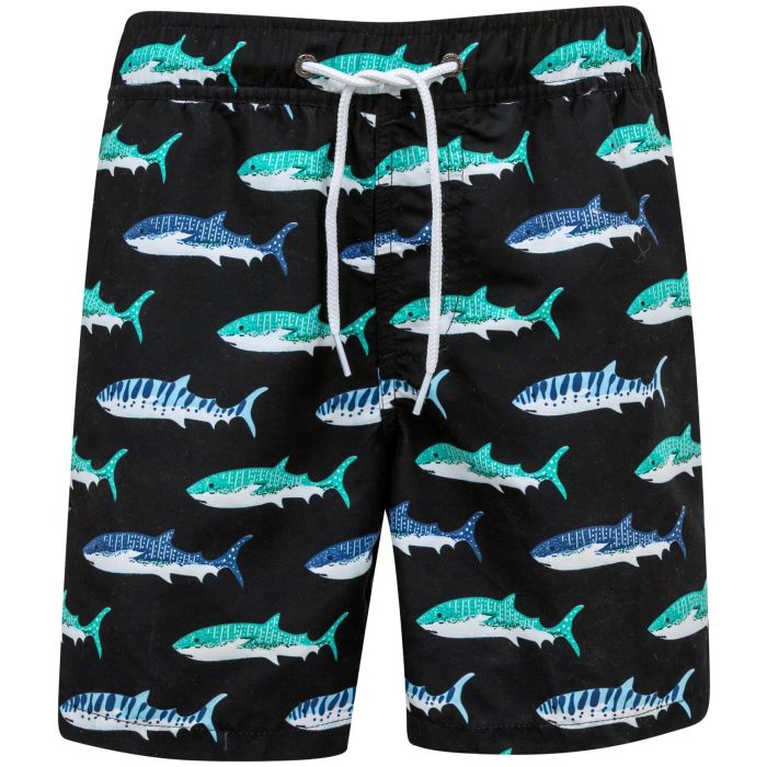 Snapper Rock - Boardshorts for boys - Shark - Dark Blue