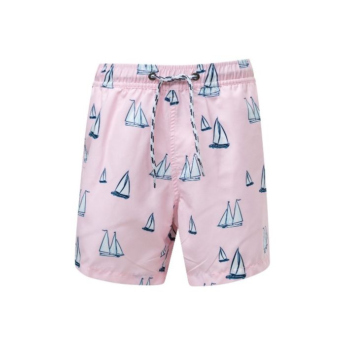 Snapper Rock - Boardshorts for boys - Sail Away - Pink