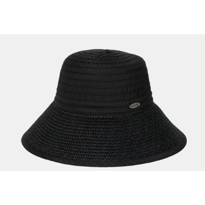 Rigon - UV sun hat for women - Audrey - Black