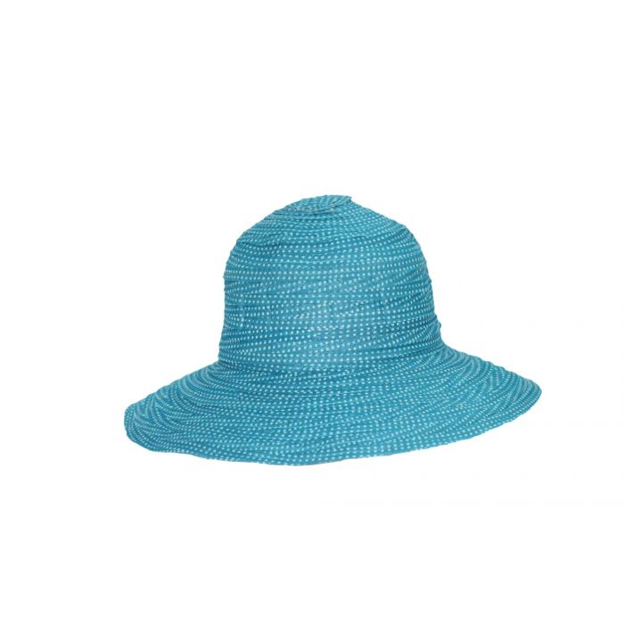 Rigon - UV floppy hat for petite women - Turquoise