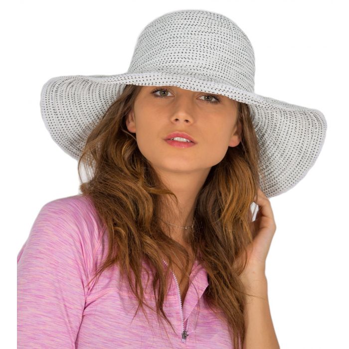 Rigon - UV floppy hat for women - White