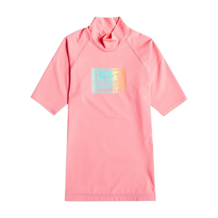 Billabong - UV Rashguard for women - Short sleeve - Design - Pink Sunset