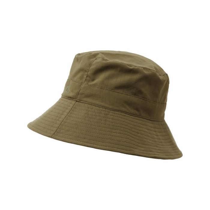 Craghoppers - UV bucket hat for men - Reversible - Moss and Parchment 