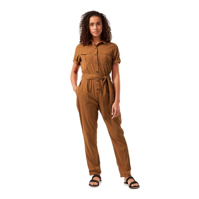 Craghoppers - UV Jumpsuit for women - NosiLife Rania - Toasted Peacan