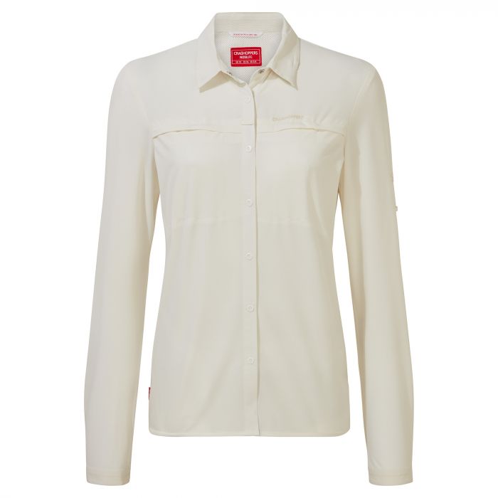 Craghoppers - UV blouse for women - Long sleeve - Pro - Sea salt